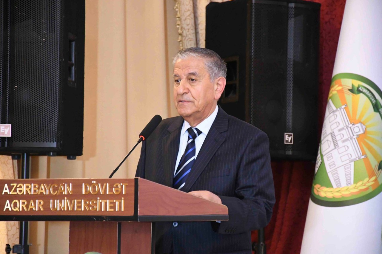 ADAU-da professor Yunis Səfərovun 100 illik yubileyi qeyd olundu - FOTOLAR
